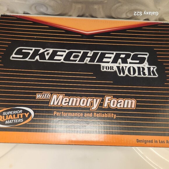 Skechers For Work Sneakers. Comp Toe. NIB/Customer return. Size 10 - Picture 10 of 12
